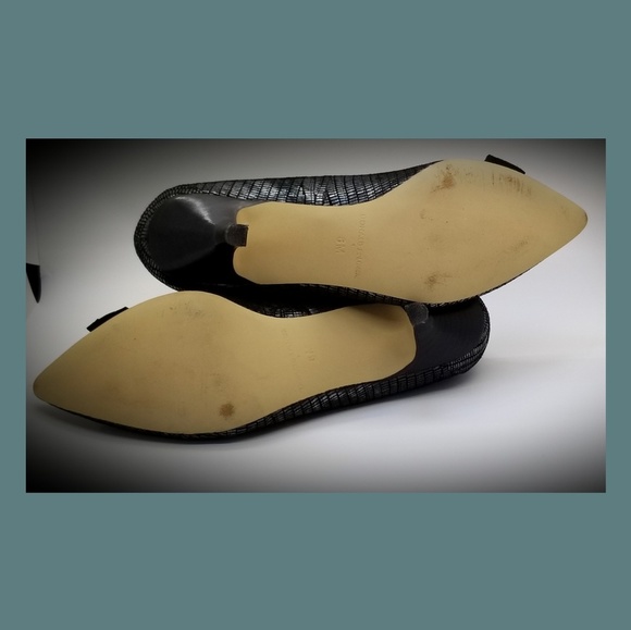 Donald J Pliner metallic lizard-print leather pump - Picture 4 of 8